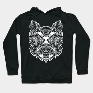 Geometric Cat Hoodie